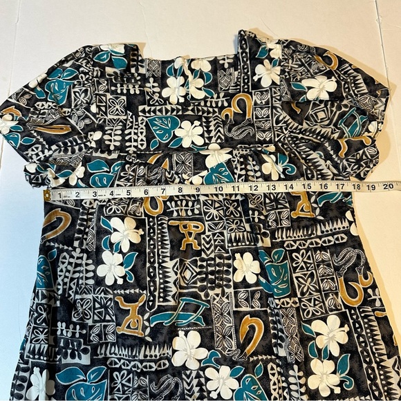 Vtg 90s Hoku Muumuu Dress - Picture 2 of 6